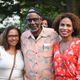 Dion Clarke, founder of the Harlem Fine Arts Show (center), and guests
Veronica Graves/ The Root